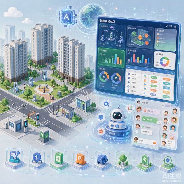 智慧社区物业管理系统怎么落地？2026年AI赋能社区治理与物业服务升级指南(图1)